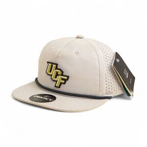 UCF Knights 3D Perforated Rope Hat- Grey/ Charcoal